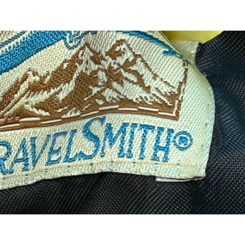 TravelSmith Men’s 46R Houndstooth Silk Wool Blazer Sport Coat